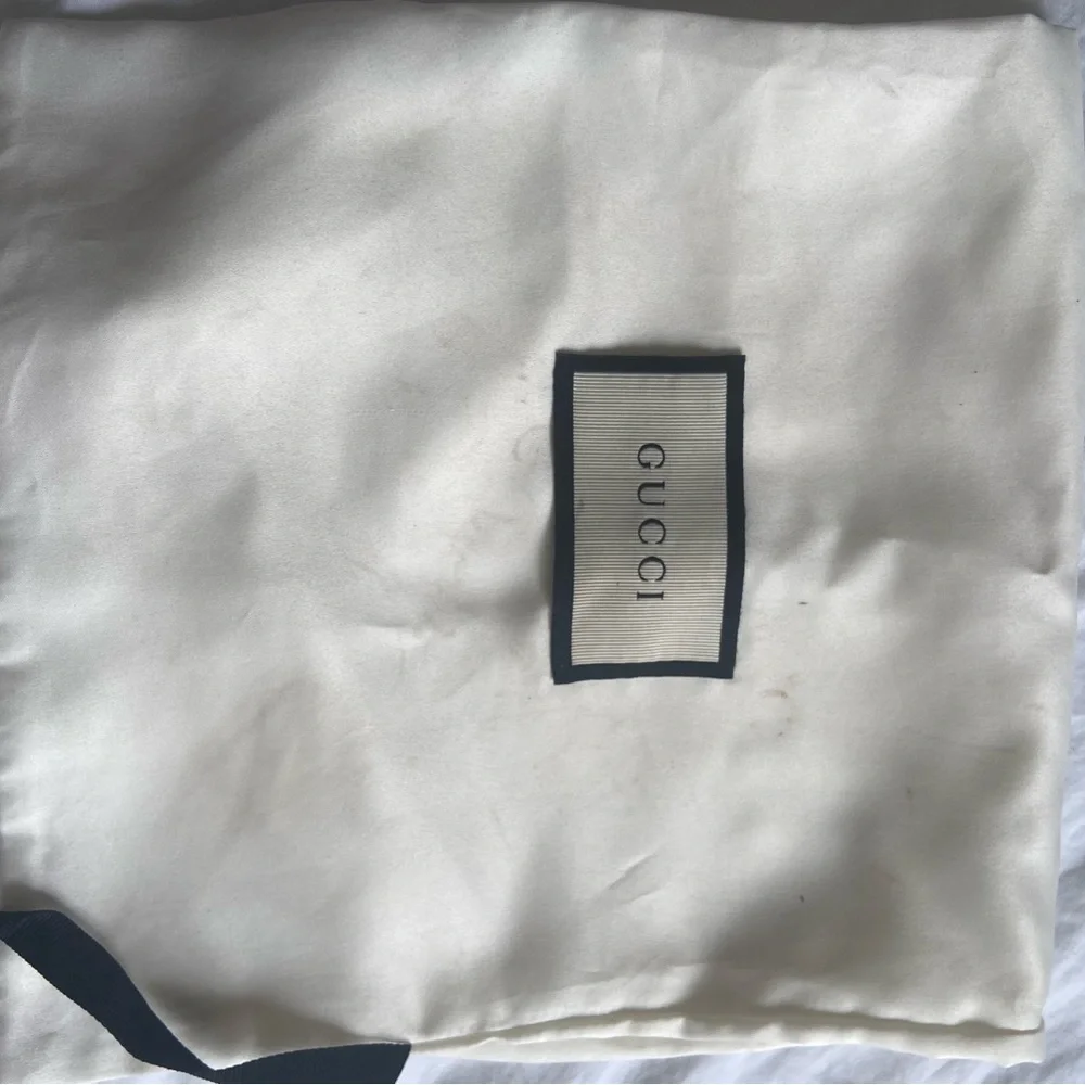 Gucci Ivory Bag with Black Trim